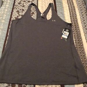 NWT Ladies UA Grey tank top